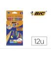 BLISTER 12 LAPICES DE COLORES EVO STRIPES COLORES SURTIDOS BIC 9505222