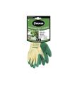 GUANTES DE TRABAJO ANTICORTES VIKING ALGODN/LATEX VERDE T8-MEDIANA M CEGASA 100540