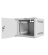 ARMARIO LANBERG MURAL RACK 10\" 4U/280X310 FLAT PACK SILVER PUERTA CRISTAL