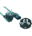 CABLE ALIMENTACION GEMBIRD SCHUKO A C13 1,8M