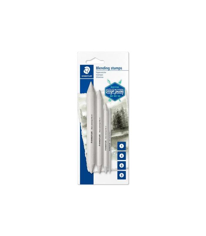 BLSTER CON 4 DIFUMINADORES EN TAMAOS 1, 4, 6 Y 8 STAEDTLER 5426-S BK4