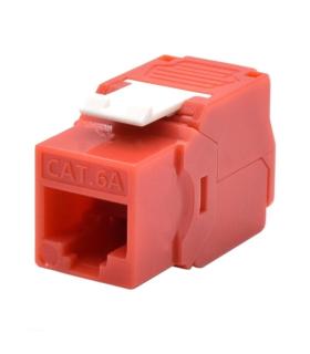 WP Keystone Cat. 6a UTP RJ45/Hembra  Rojo