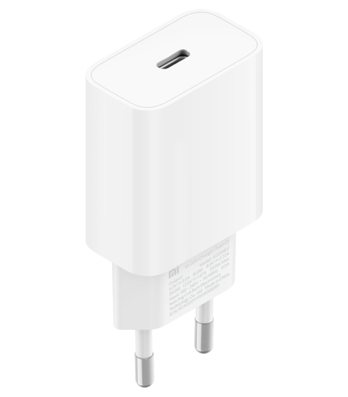 CARGADOR XIAOMI MI FAST CHARGER C 20W CARGADOR RAPIDO TIPO C