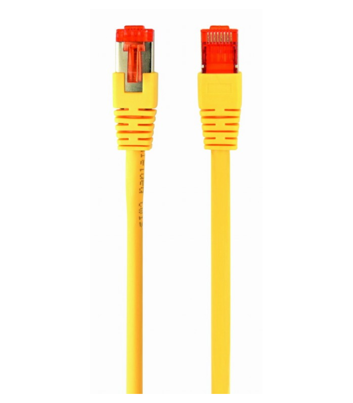 CABLE RED S-FTP GEMBIRD CAT 6A LSZH AMARILLO 1,5 M