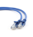 Cable CAT5E UTP Moldeado 5m Azul
