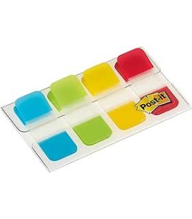 BLISTER DISPENSADOR 40 MARCADORES INDEX RGIDO 15,8X38MM ROJO/AMARILLO/LIMA/AZUL 676-ALYR-EU POST-IT 7100070595