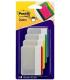 BLISTER DISPENSADOR 24 MARCADORES INDEX RGIDO PLANO 51X38MM VERDE/AZUL/AMARILLO/ROJO 686F-1 POST-IT 7000029877