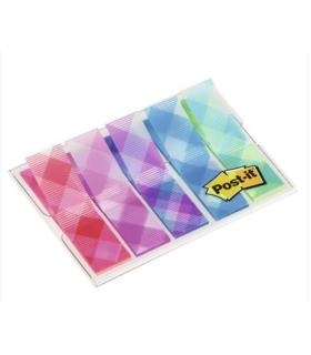 PACK 5 DISPENSADORES X 20 MARCADORES INDEX 11,9X43,2MM COLORES SURTIDOS DECORADOS 684-PLD5-EU POST-IT 7100216119