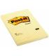 BLOC 100 HOJAS NOTAS GRANDES ADHESIVAS 101X152MM CANARY YELLOW CUADRCULA 662N POST-IT 7100172739