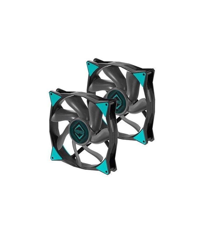 VENTILADOR 140X140 ICEBERG-THERMAL ICEGALE BLACK 2P