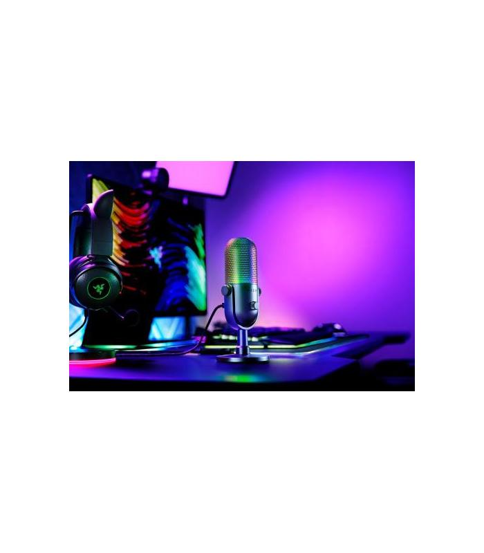 Razer Seiren V3 Chroma Negro Micrfono para tableta