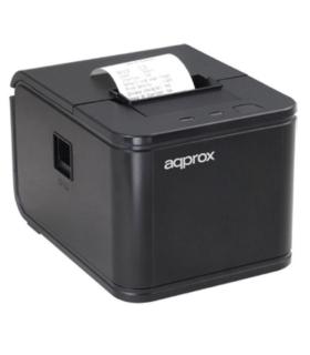 Impresora de Tickets Approx appPOS58AU/ Trmica/ Ancho papel 58mm/ USB/ Negra