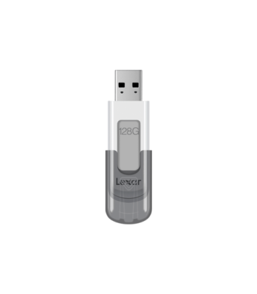 Lexar JumpDrive V100 unidad flash USB 128 GB USB tipo A 3.2 Gen 1 (3.1 Gen 1) Gris, Blanco