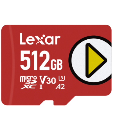 Lexar PLAY microSDXC UHS-I Card 512 GB Clase 10