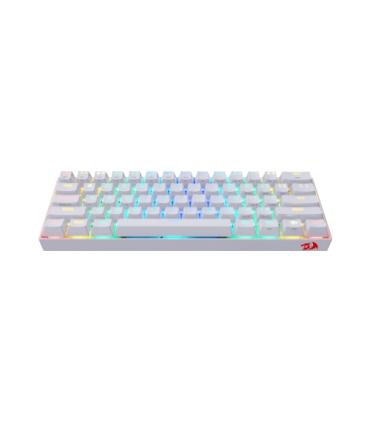 Redragon - DRACONIC Teclado Mecnico Gaming RGB Blanco - Layout USA