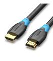 Vention Cable HDMI 2.0 4K AACBI  HDMI Macho - HDMI Macho  3m  Negro