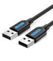 Vention Cable USB 2.0 COJBG/ USB Macho - USB Macho/ 2m/ Negro