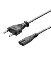 Vention Cable Alimentación Forma 8 ZCLBAC  CEE7 16 Macho - C7 Hembra  1.8m