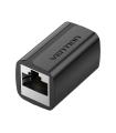 Vention Adaptador Conector RJ45 IPWB0 Cat7 FTP  RJ45 Hembra - RJ45 Hembra  Negro