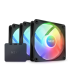 NZXT F120 RGB Core Triple Pack Carcasa del ordenador Ventilador 12 cm Negro 3 pieza(s)