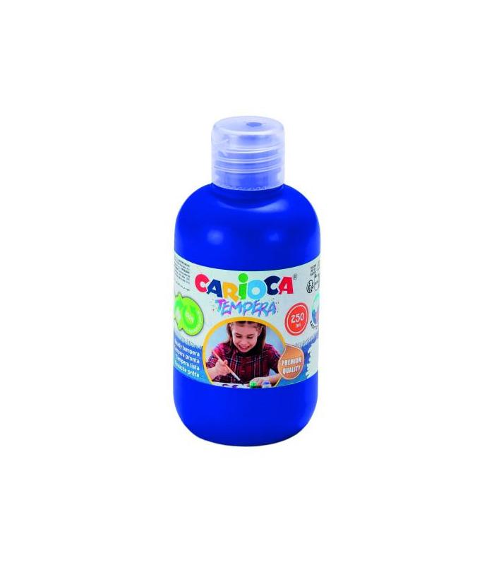 BOTELLA TEMPERA 250 ML. AZUL CARIOCA 40424/05
