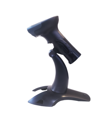 10POS LECTOR DE CDIGO DE BARRAS LSER 1D & 2D IS-300UN USB NEGRO SOPORTE INCL
