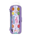 ESTUCHE 12 ACUARELAS CANDY COLLECTION 30 MM + PINCEL GIOTTO F351600