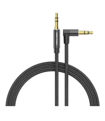 Cable Audio Vention BAZBH/ Jack 3.5 Macho - Jack 3.5 Macho/ 2m/ Negro