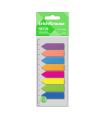 BLISTER 200 MARCAPAGINAS NEON FLECHAS 12X45MM 8 COLORES ERICH KRAUSE 61559 ERICH
