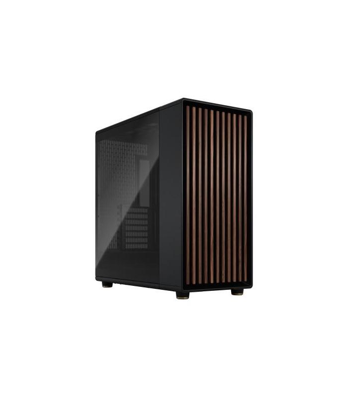 Fractal Design FD-C-NOR1X-02 carcasa de ordenador Midi Tower Negro, Carbn vegetal
