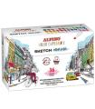 ESTUCHE 36 SKETCH MARKERS COLOR EXPERIENCE ALPINO AR001066