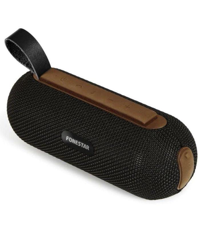 Altavoz con Bluetooth Fonestar Pocket-M/ 3W/ 1.0/ Negro y Marrn