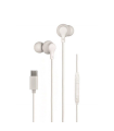 Auriculares Intrauditivos Daewoo DW2016/ Con Micrfono/ USB Tipo-C/ Blancos