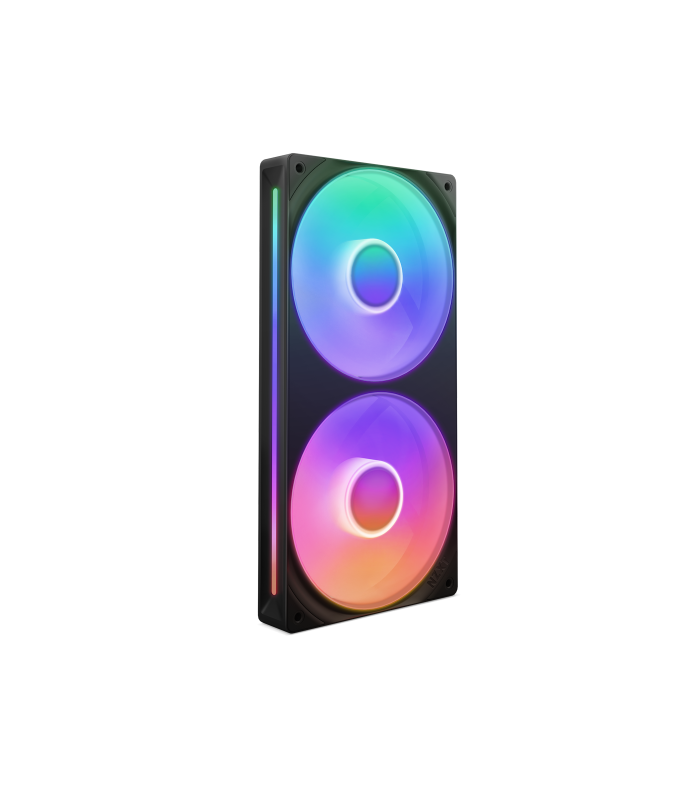 NZXT RF-U24HF-B1 sistema de refrigeracin para ordenador Carcasa del ordenador Ventilador Negro