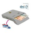 Lector De DNI Y Tarjetas Woxter PE26-147/ Blanco/ USB 2.0