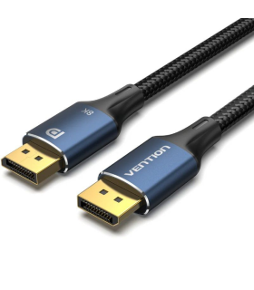 Cable Vention HCELG/ DisplayPort Macho - DisplayPort 8K Macho/ 1.5m/ Azul