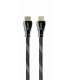 CABLE HDMI 2.1 8K 60HZ GEMBIRD CCBP-HDMI8K-3M PREMIUM TRENZADO ETHERNET 3M NEGRO