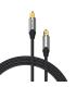 Vention Cable de Audio de Fibra óptica BAVHH  2m  Gris
