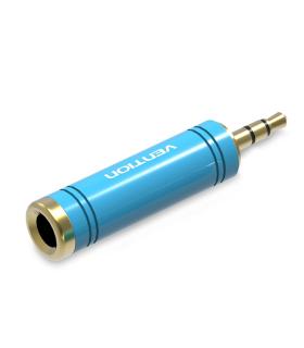 Vention Adaptador Jack VAB-S04-L  Jack 3.5 Macho - Jack 6.5 Hembra  Azul