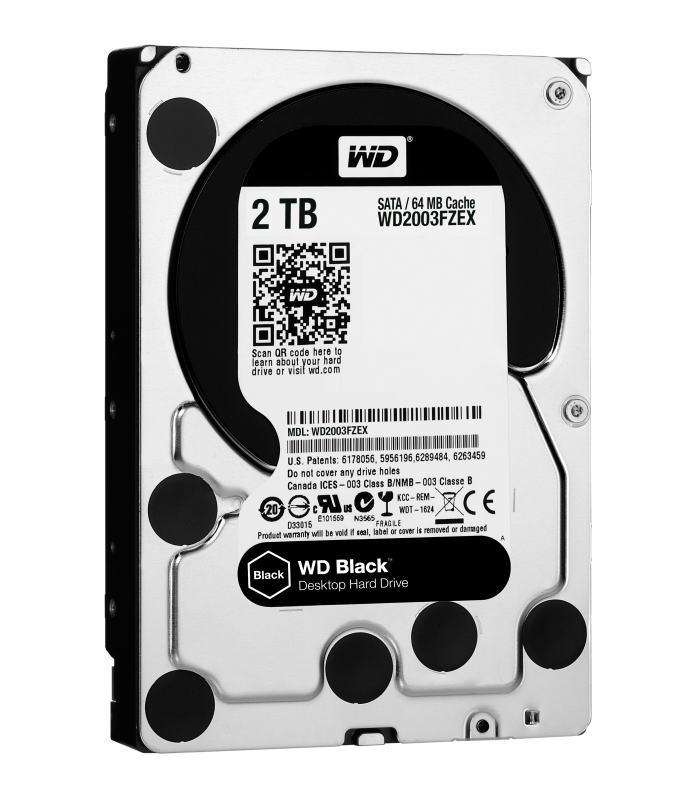 DISCO WD BLACK 2TB SATA3 64MB