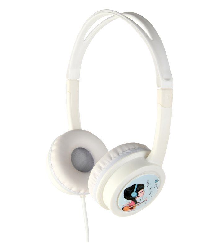 AURICULARES PARA NIOS GEMBIRD CONTROL DE VOLUMEN BLANCO