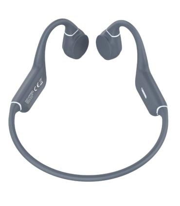 Auriculares Inalmbricos Deportivos de Conduccin sea Leotec Osea Kuri/ con Micrfono/ Bluetooth/ Grises