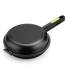 Sartn Dupla para Tortillas Bra Prior A121467/ 26cm/ Aluminio fundido/ Apta para Induccin