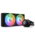NZXT Kraken 240 RGB Procesador Sistema de refrigeracin lquida todo en uno 12 cm Negro 1 pieza(s)