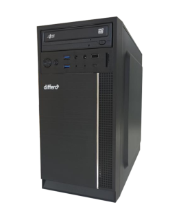 PC DIFFERO V15 I5 12400 8GB SSD 500 NVME DVD HPA3 USB-C TRASERO