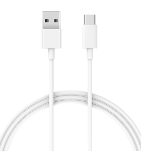 CABLE CARGA XIAOMI MI USB-C 1 M BLANCO