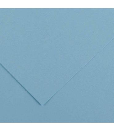 PAQUETE 25 HOJAS CARTULINA IRIS 50X65 185G AZUL CIELO GUARRO CANSON C200040232