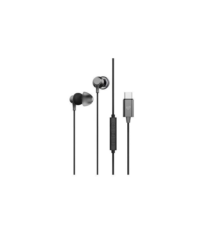 AURICULARES ENERGY SISTEM TIPO C METALLIZED DARK