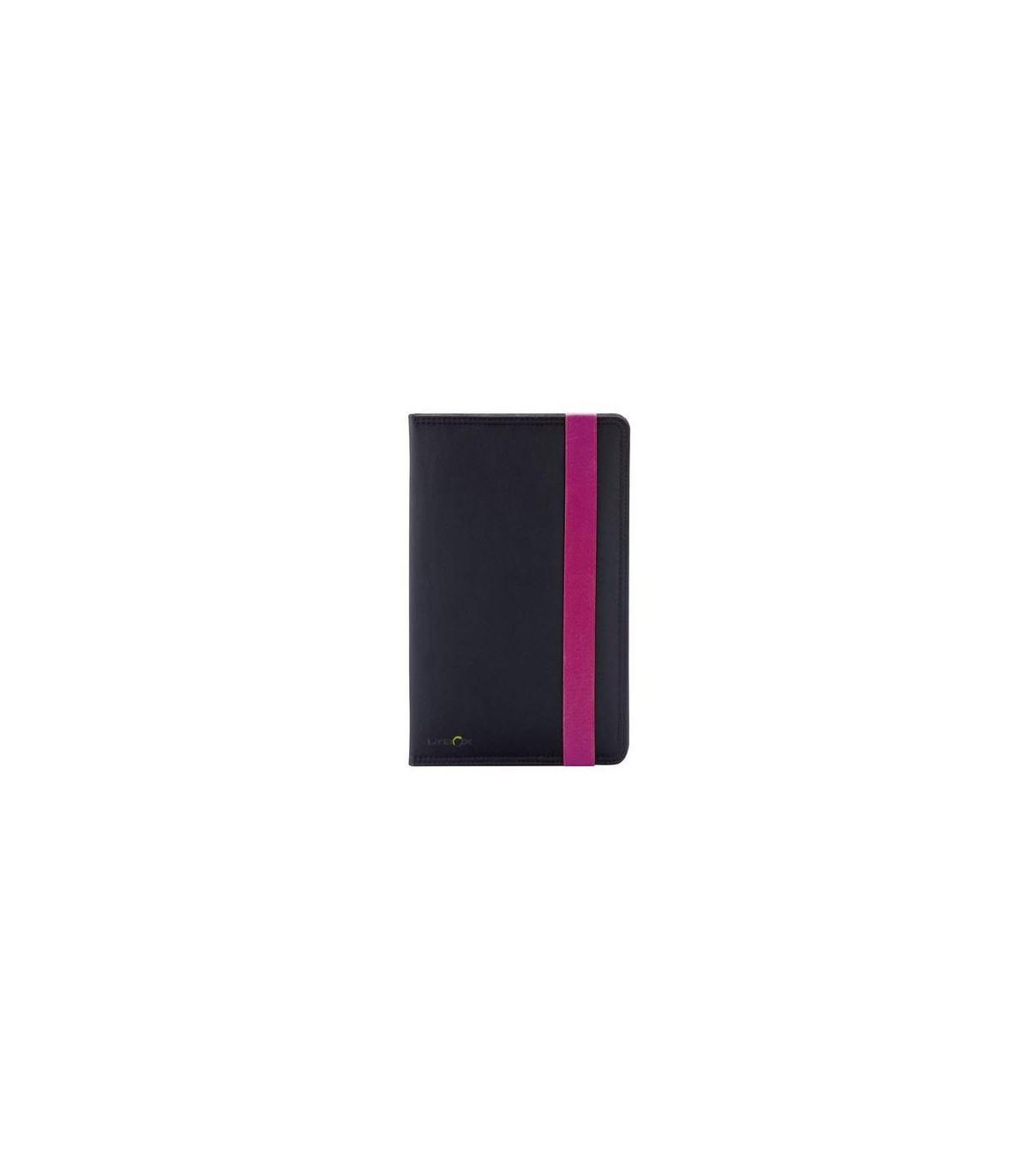 Lybox Funda Tablet Universal. 8\". 6 Posiciones. Negro-Violeta