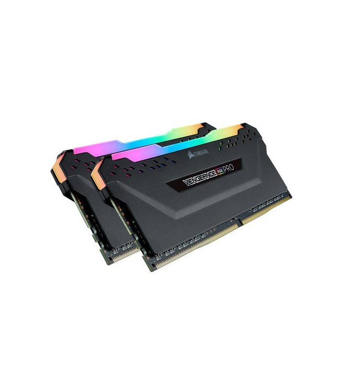 MEMORIA CORSAIR DDR4 16GB 2X8GB PC 3200 VENGEANCE RGB PRO BLACK MEMORIA CORSAIR DDR4 16GB 2X8GB PC 3200 VENGEANCE RGB PRO BLACK